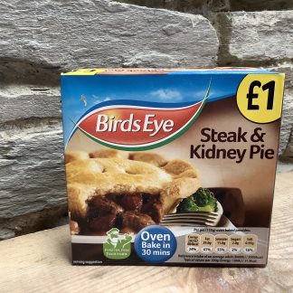 Birds eye steak and kidney pie
