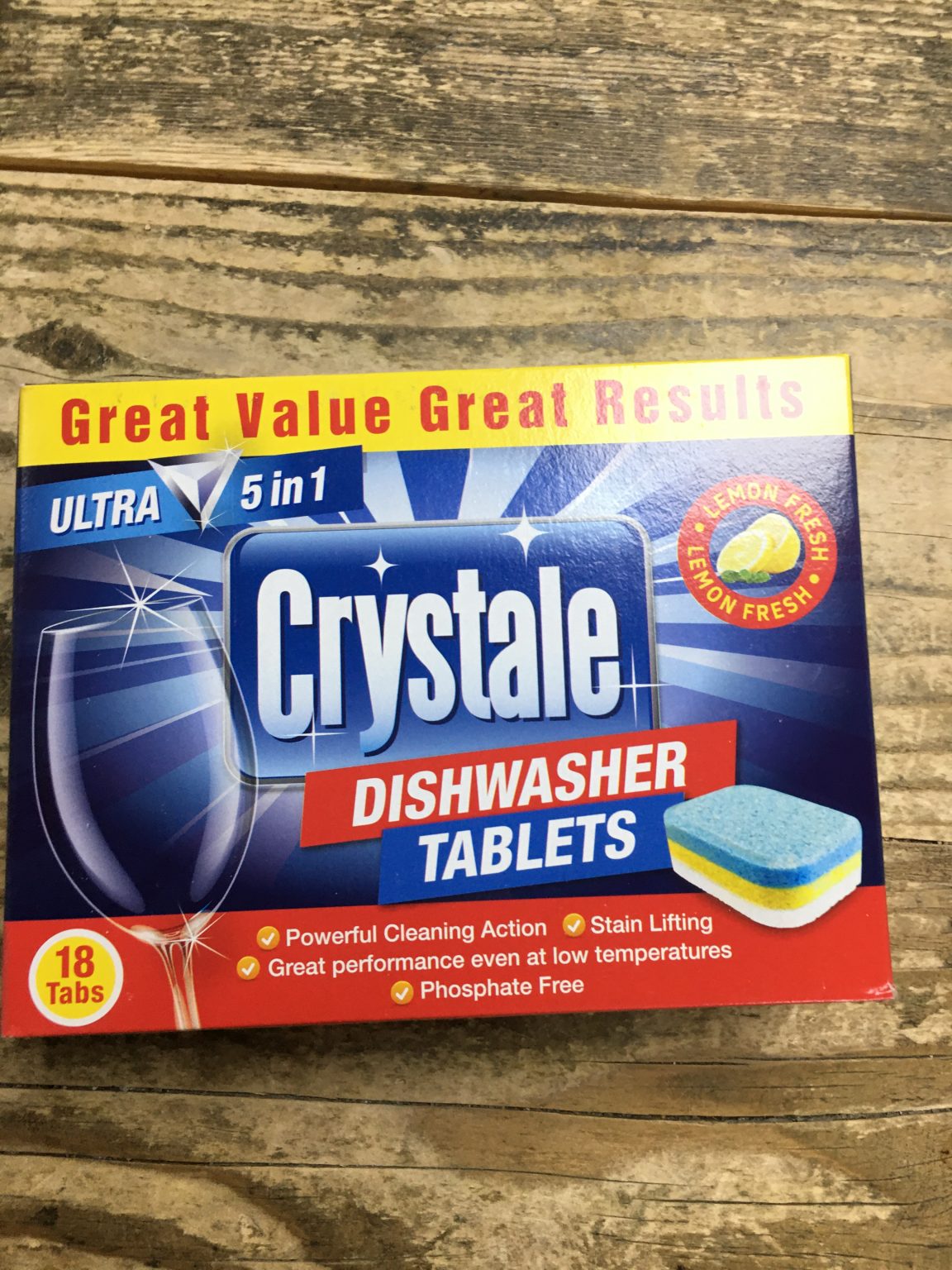 Crystals dishwasher tablets Siop Y Pentre