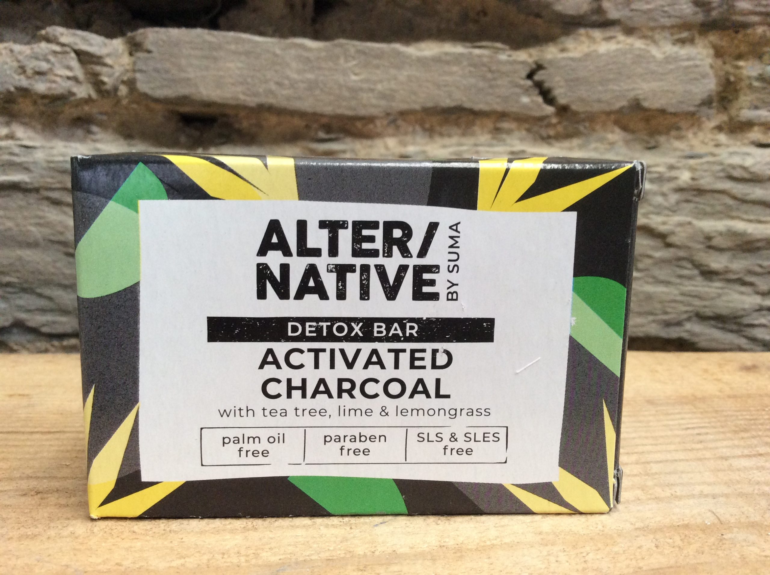 Alter/Native. Detox Bar. Activated Charcoal