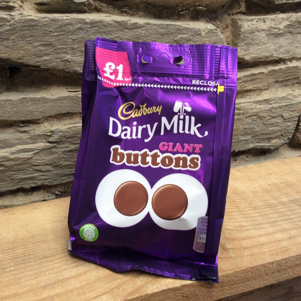 Cadburys dairy milk giant buttons Siop Y Pentre