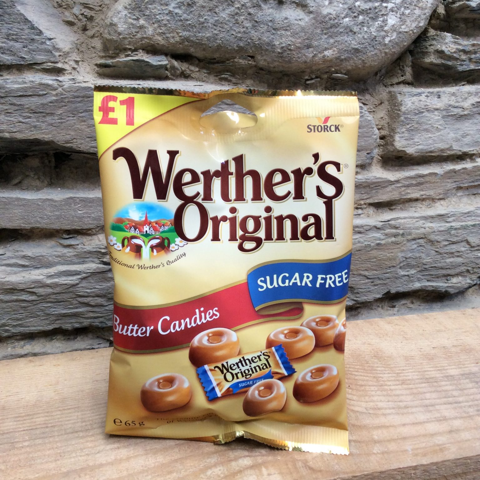 Werthers’s Original butter candies sugar free Siop Y Pentre