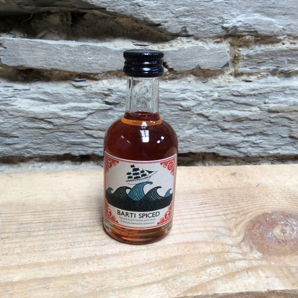 Barti Ddu Welsh Rum. 5cl Siop Y Pentre