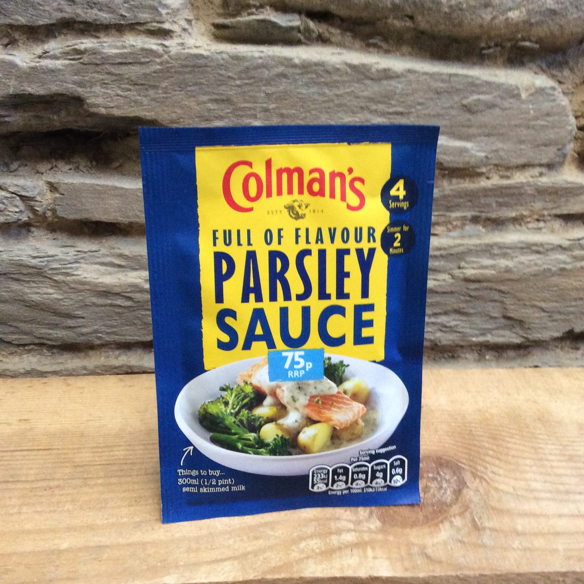 Colman’s. Parsley Sauce Mix Siop Y Pentre
