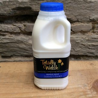 Totally Welsh. Whole Milk. 1 Pint