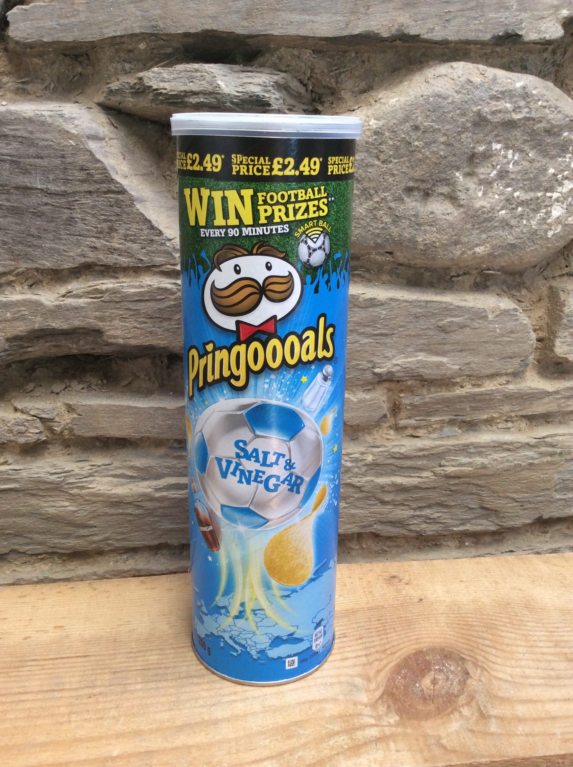 Pringles. Salt and Vinegar Siop Y Pentre