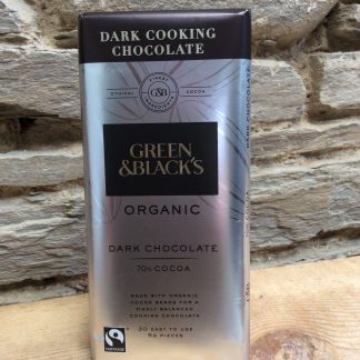 Green & Black organic dark chocolate
