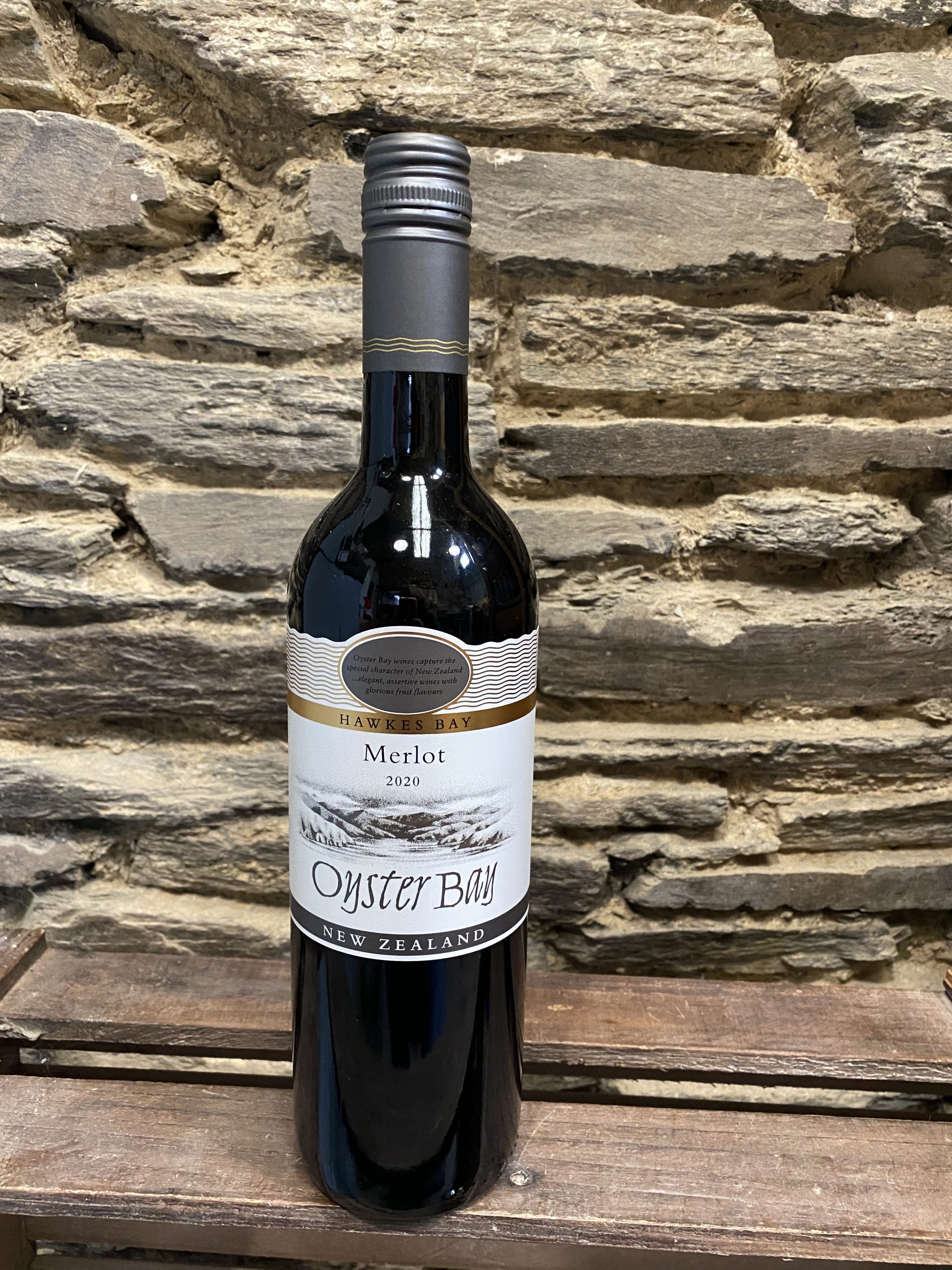 Oyster Bay. Merlot. 750ml Siop Y Pentre