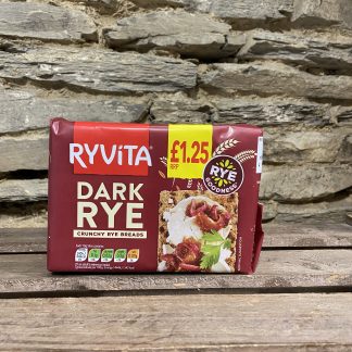 Ryvita. Dark Rye Crackers. 200g