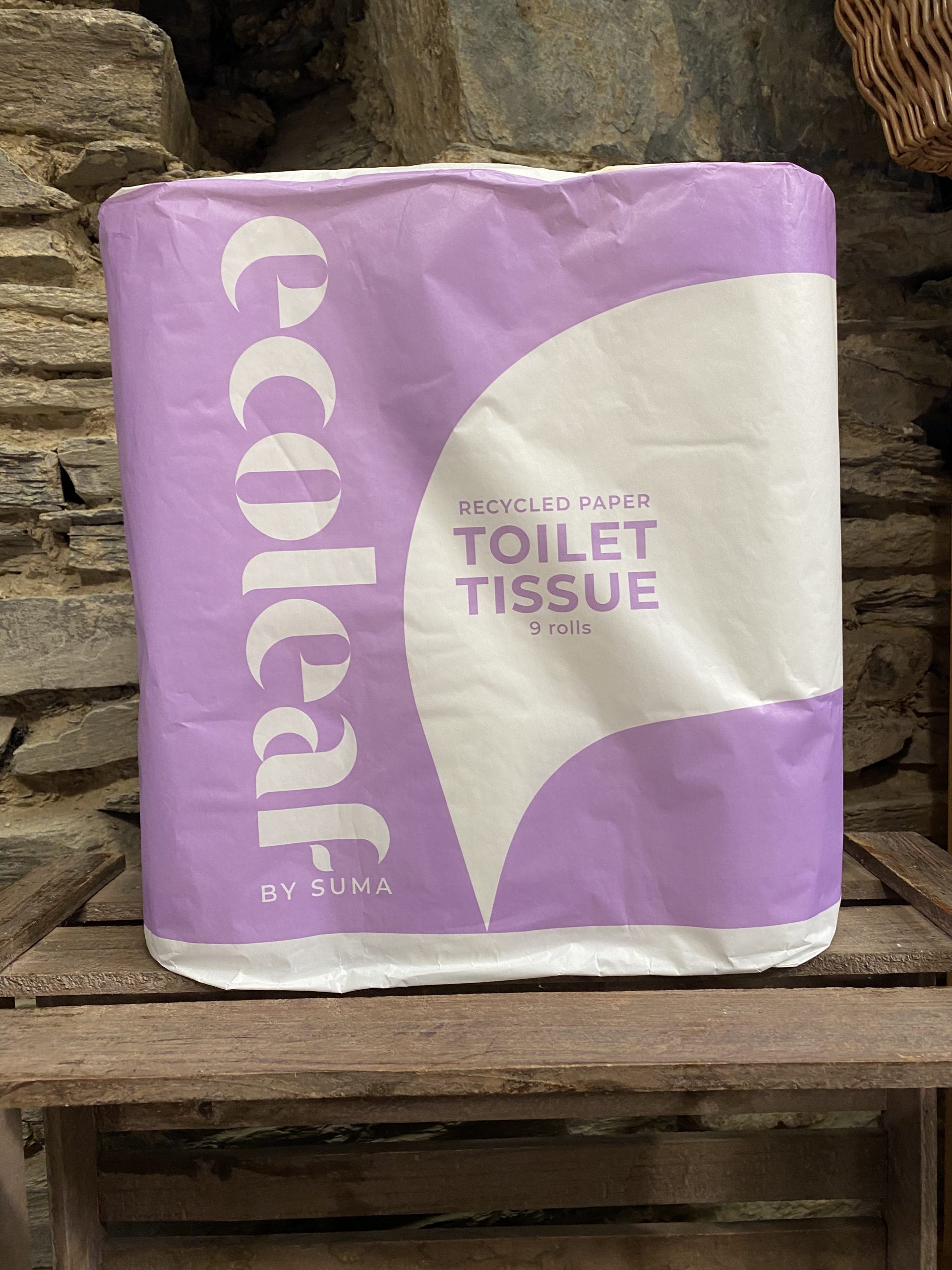 EcoLeaf by Suma. Recycled Toilet Paper. 9 x Rolls Siop Y Pentre