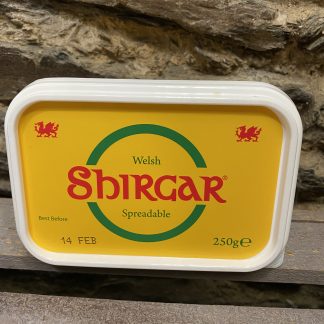 Shirgar. Welsh Spreadable Butter. 250g