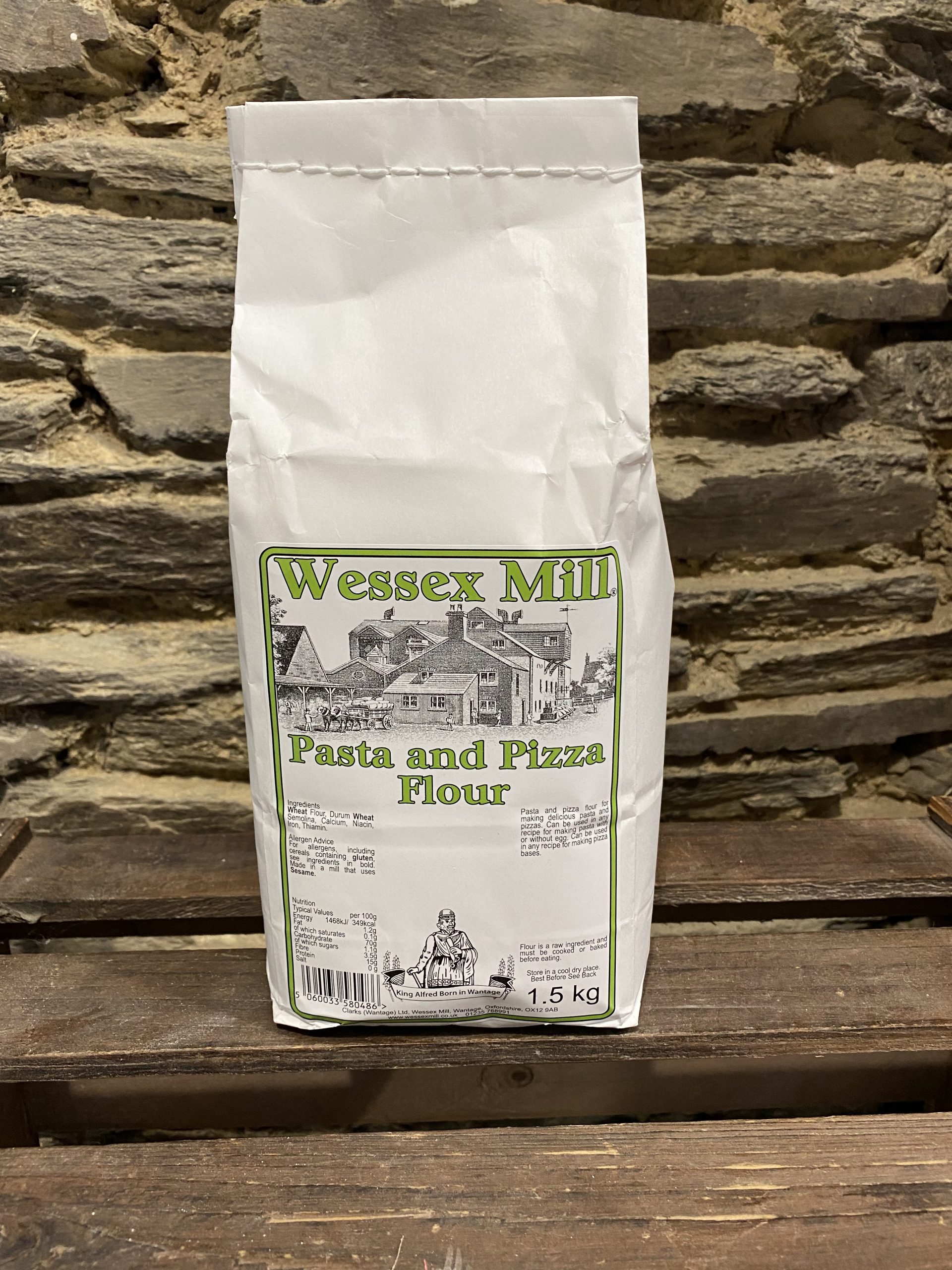 Wessex Mill. Pasta and Pizza Flour. 1.5kg Siop Y Pentre
