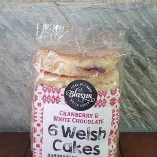 Blasus Welshcakes. Cranberry and White Chocolate