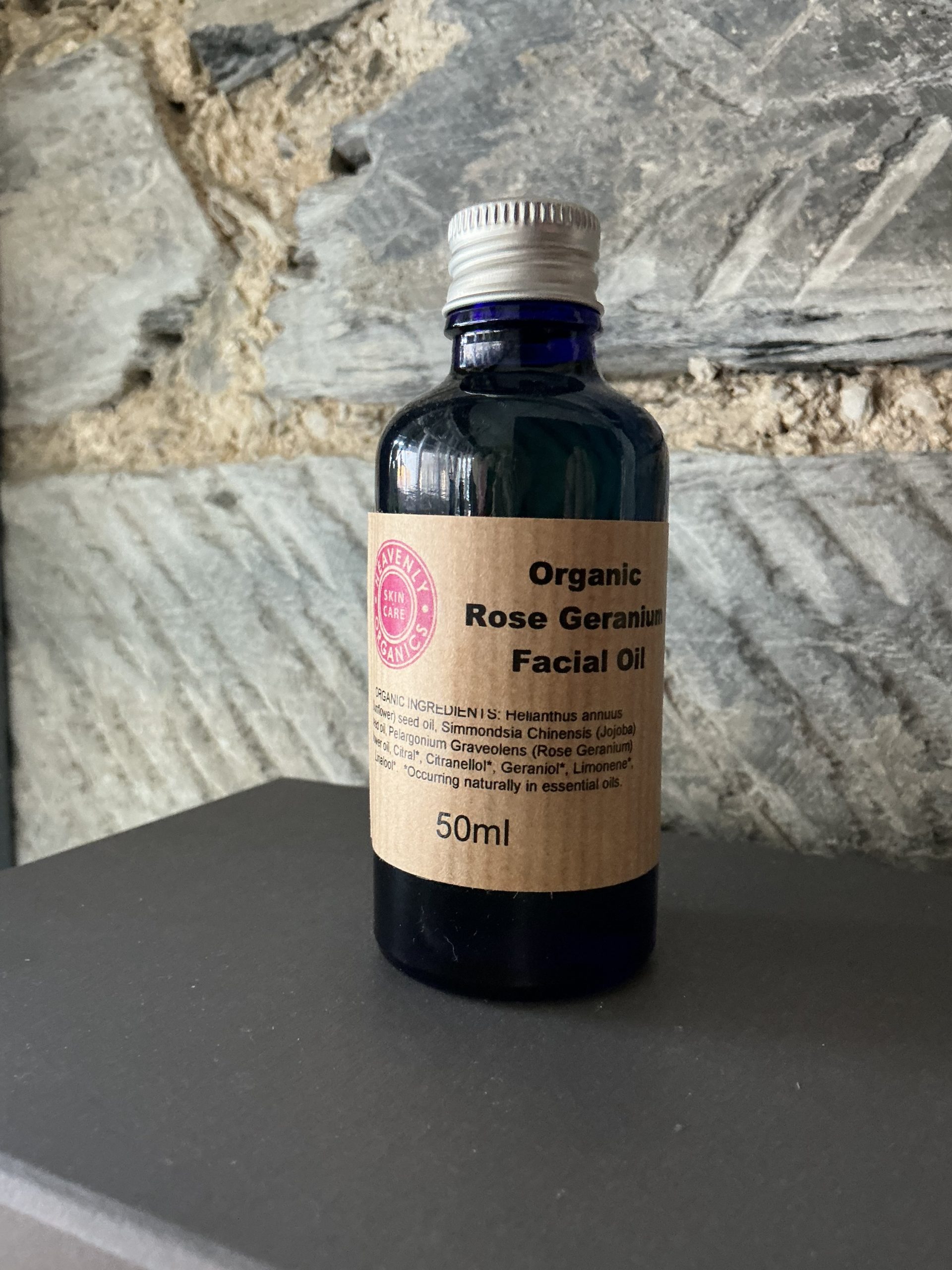 Heavenly Organics. Rose and Geranium Facial Oil