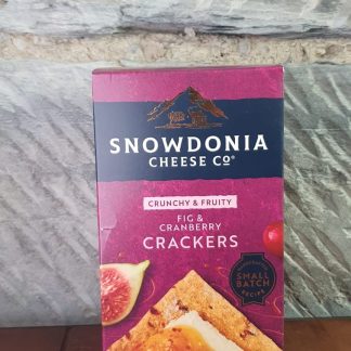 Snowdonia Fig and Cranberry Crackers