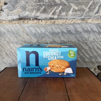 Nairn’s. Coconut and Chia Seed Oat Biscuits