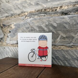 Coco Pzazz ‘Cyclist’ Chocolate 80g
