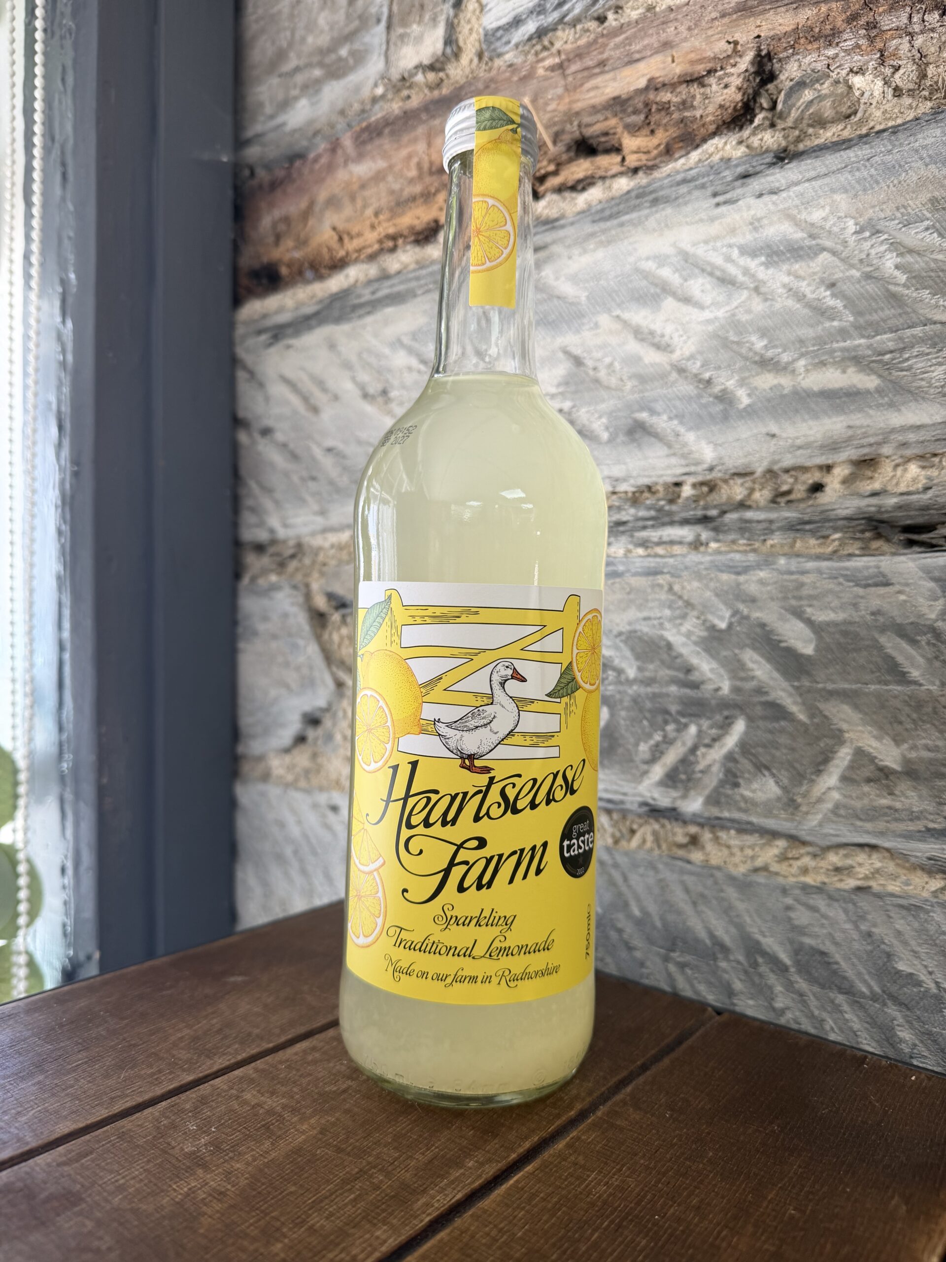 Heartsease Farm Traditional Lemonade 750ml