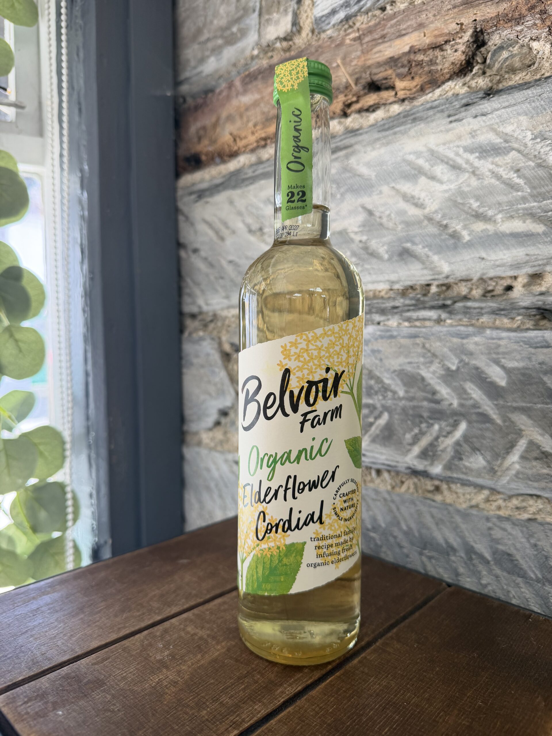 Belvoir Organic Elderflower Cordial 500ml