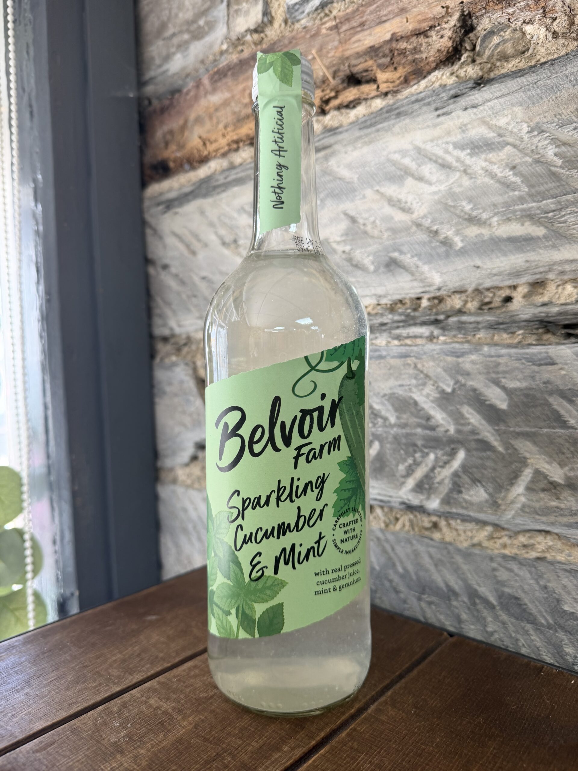 Belvoir Sparkling Cucumber and Mint 750ml