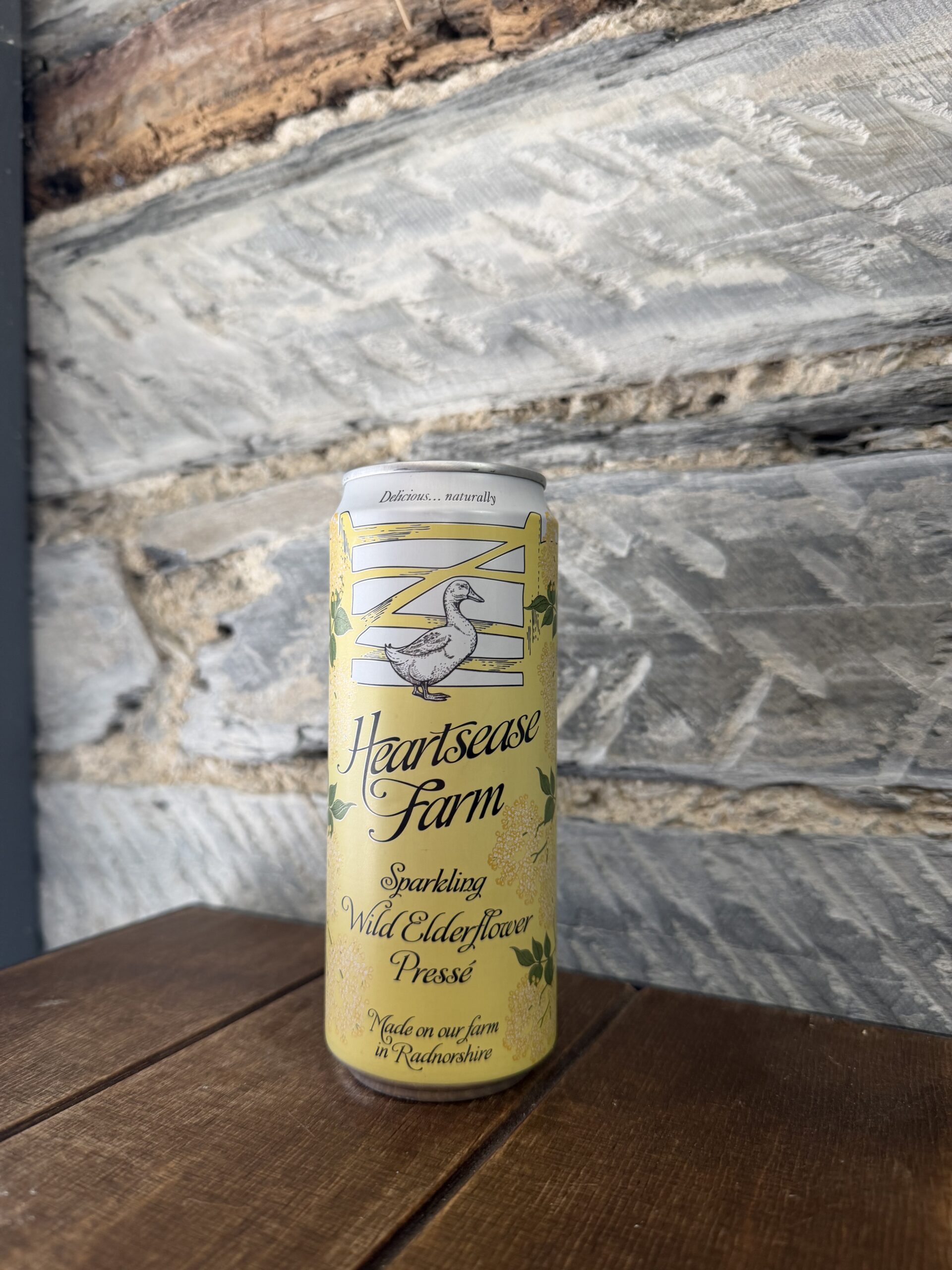 Heartsease Farm Wild Elderflower Can 330ml