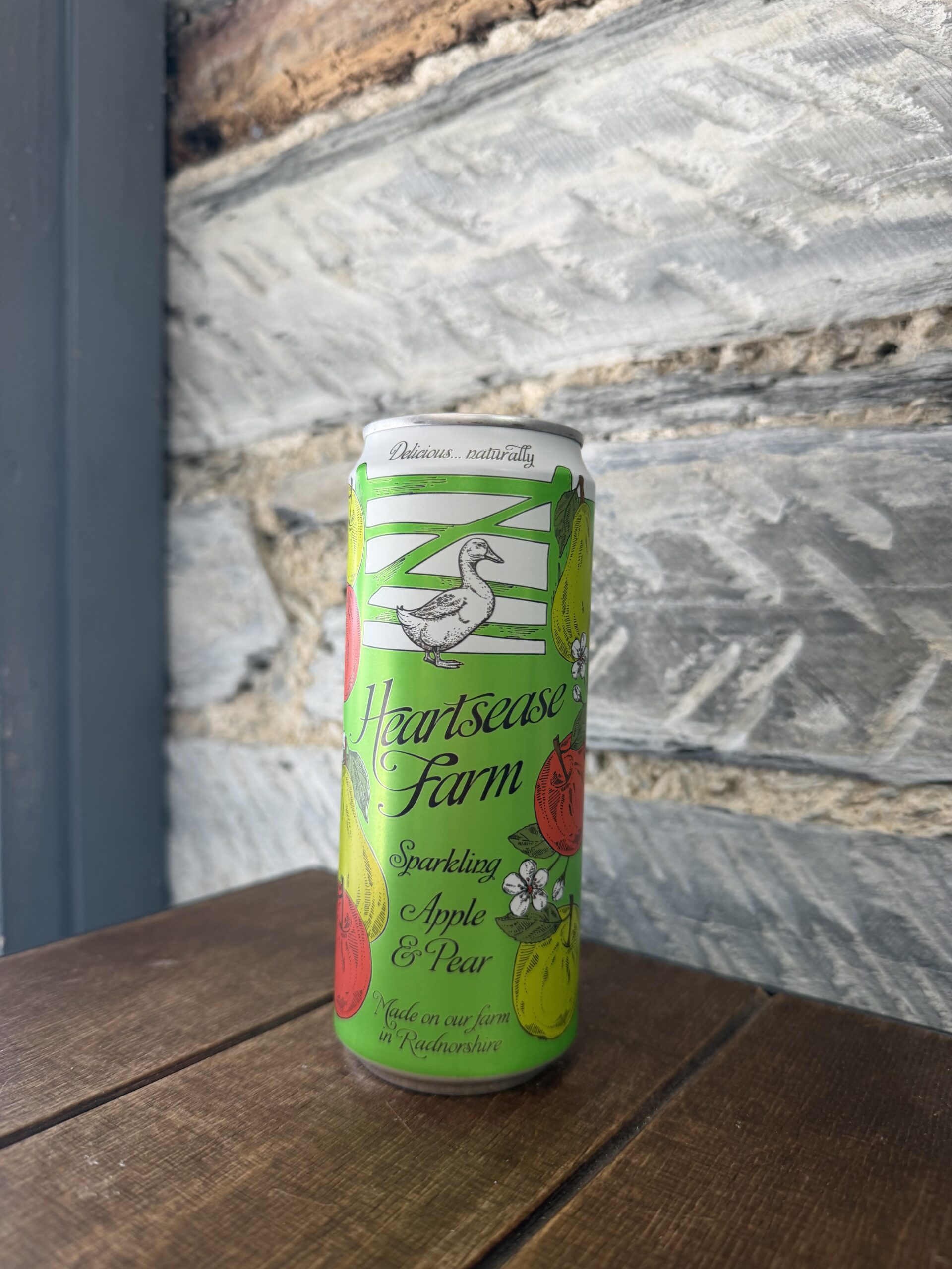 Heartsease Farm Apple and Pear Can 330ml