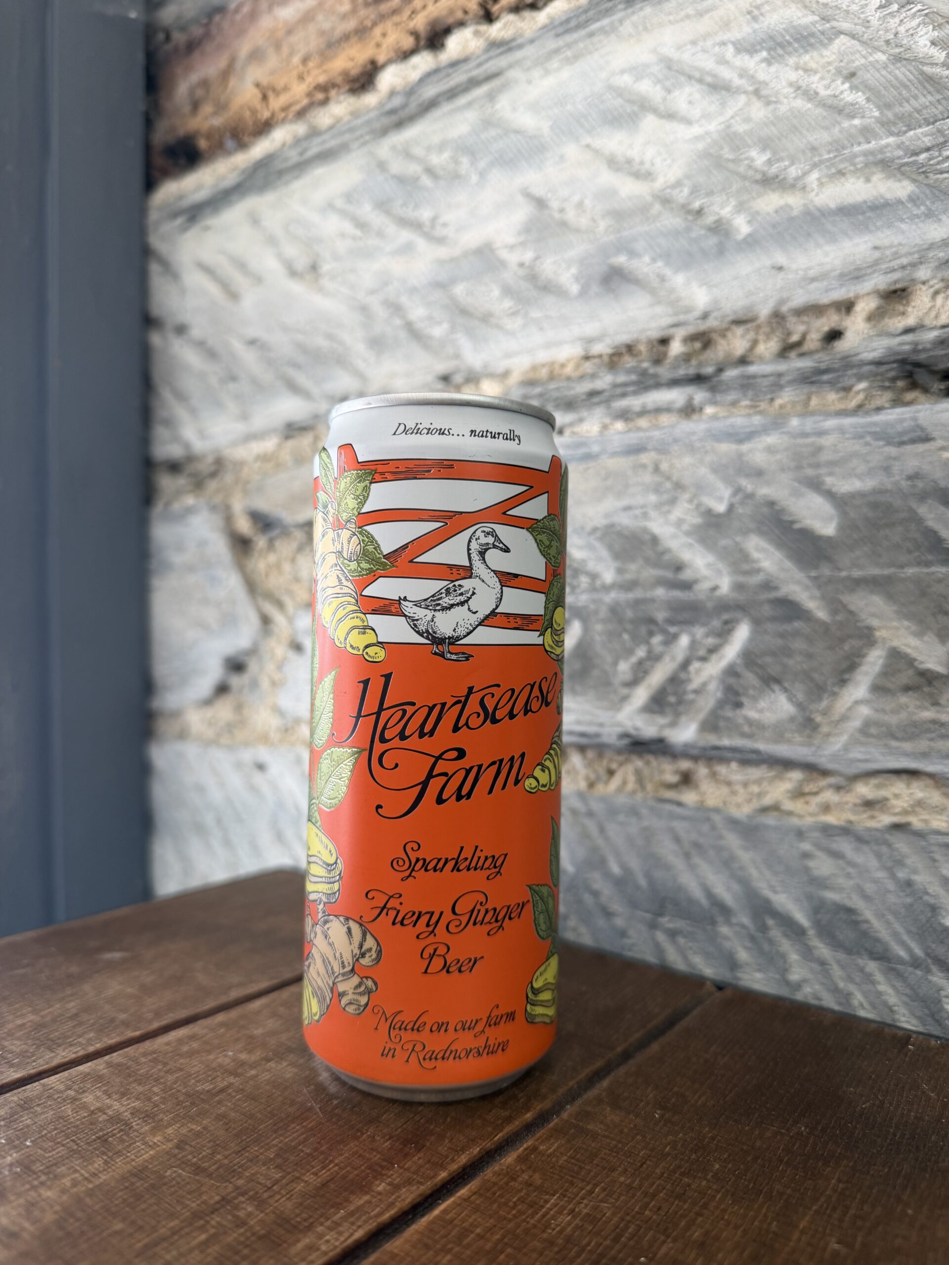 Heartsease Farm Fiery Gingerbeer Can 330ml