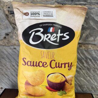 Brets Sauce Curry Crisps 125g