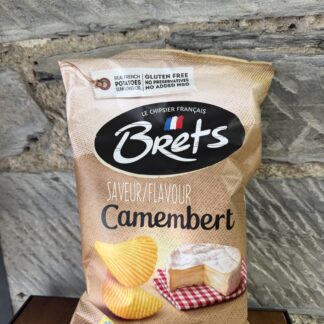 Brets Camembert Crisps 125g